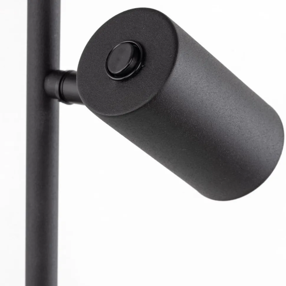 Lampa podłogowa TOP czarna 3xGU10