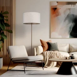 Lampa podłogowa VELLUM sabia beżowa 1xE27