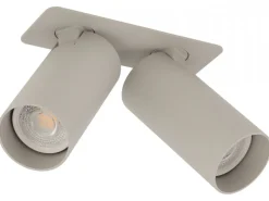 Lampa podtynkowa Spot FOURTY SURFACE szara 2xGU10