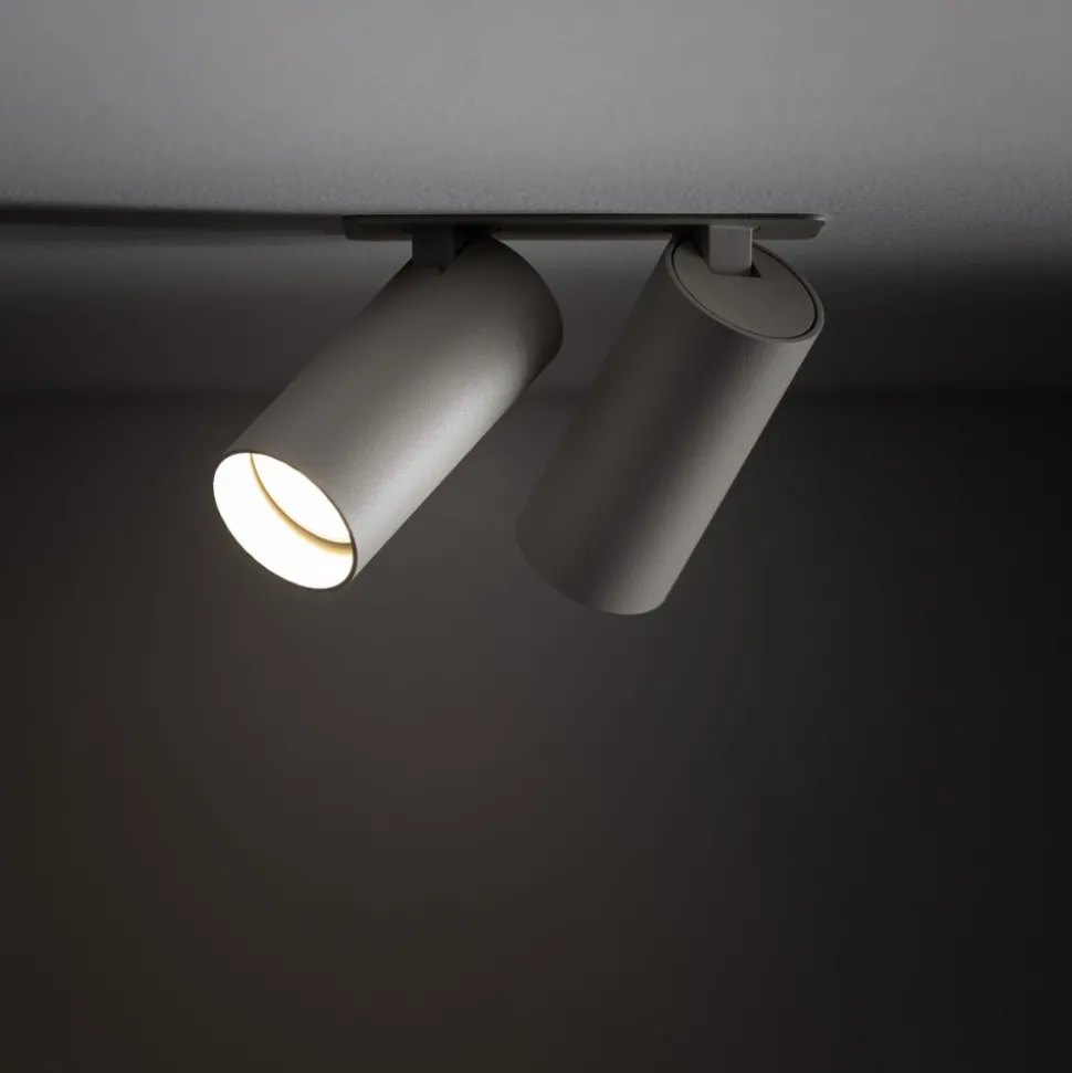 Lampa podtynkowa Spot FOURTY SURFACE szara 2xGU10