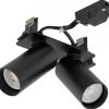 Lampa podtynkowa Spot FOURTY SURFACE czarna 2xGU10