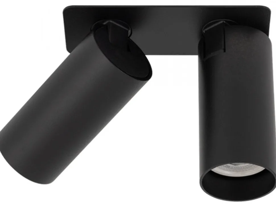 Lampa podtynkowa Spot FOURTY SURFACE czarna 2xGU10