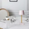 Lampa Stelo Touch LED różowe złoto