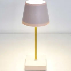 Lampa Stelo Touch LED różowe złoto