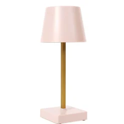 Lampa Stelo Touch LED różowe złoto