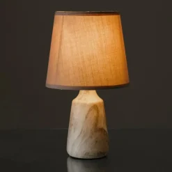 Lampa stojąca z marmurową podstawą 28 cm