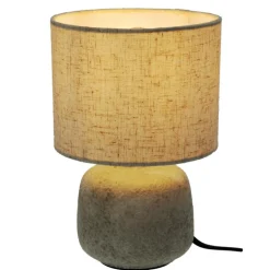 Lampa stołowa beżowa 21,5 cm