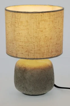 Lampa stołowa beżowa 21,5 cm