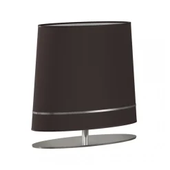 Lampa Stołowa BOOTES Srebrny Abażur 1xE27 50x52cm