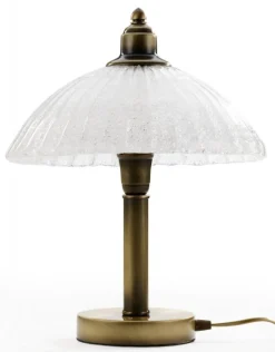 Lampa stołowa CARMEN mosiądz patynowany 1xE27