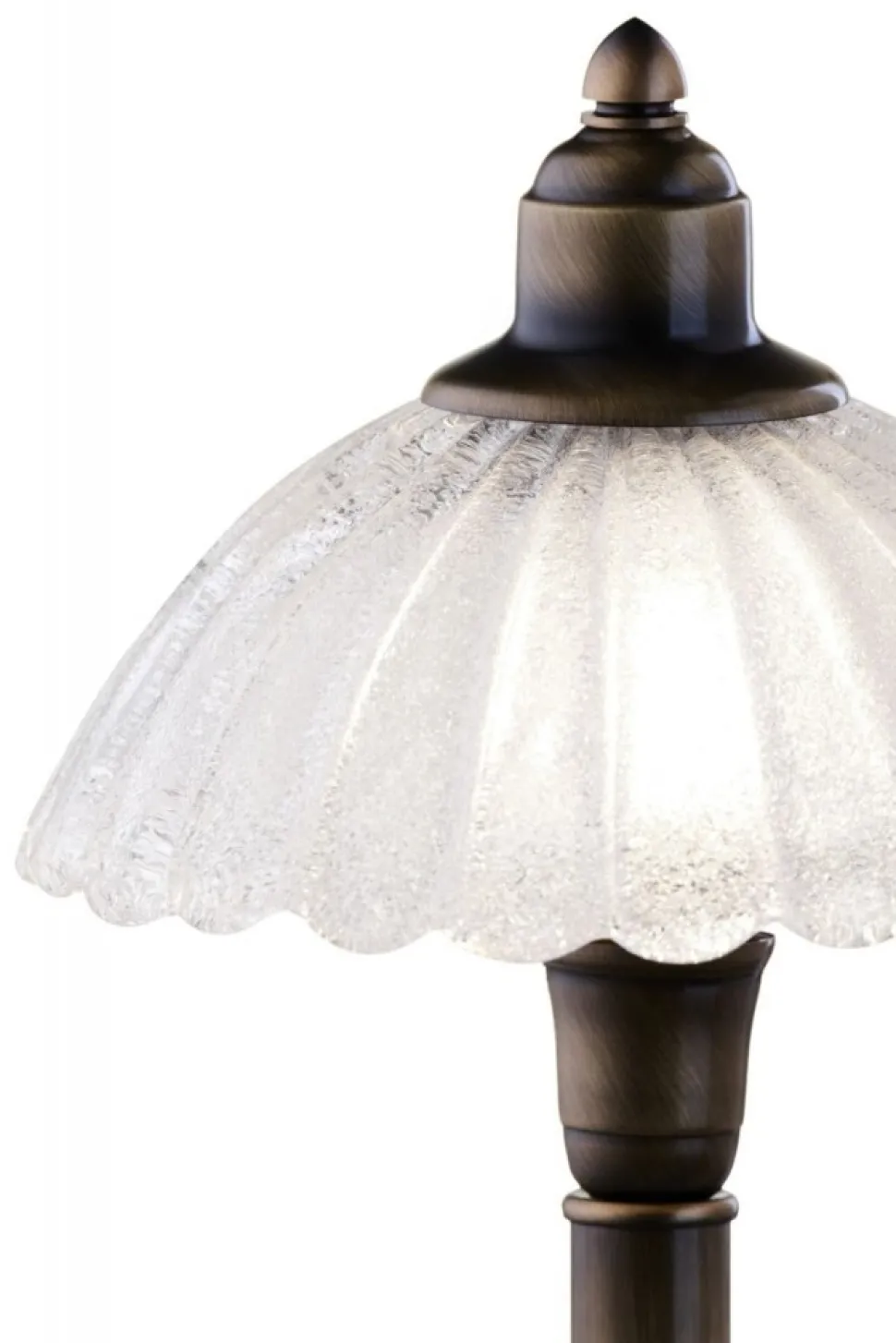 Lampa stołowa CARMEN mosiądz patynowany 1xE27