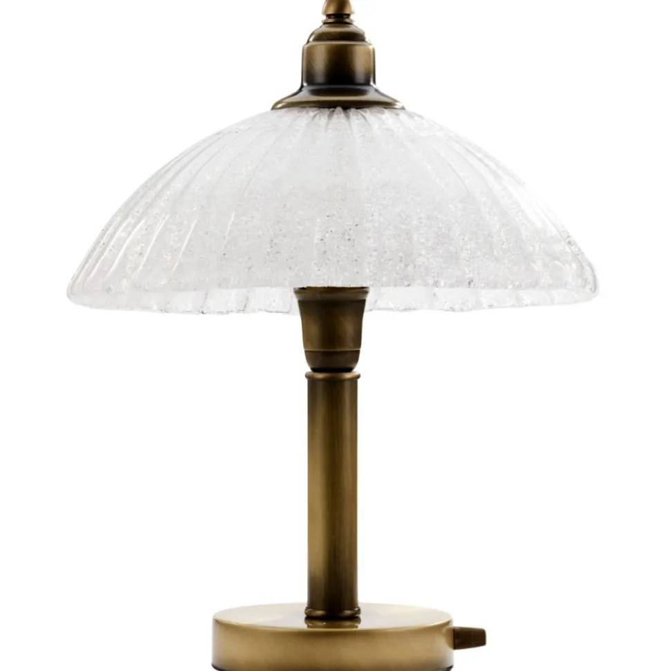 Lampa stołowa CARMEN mosiądz patynowany 1xE27