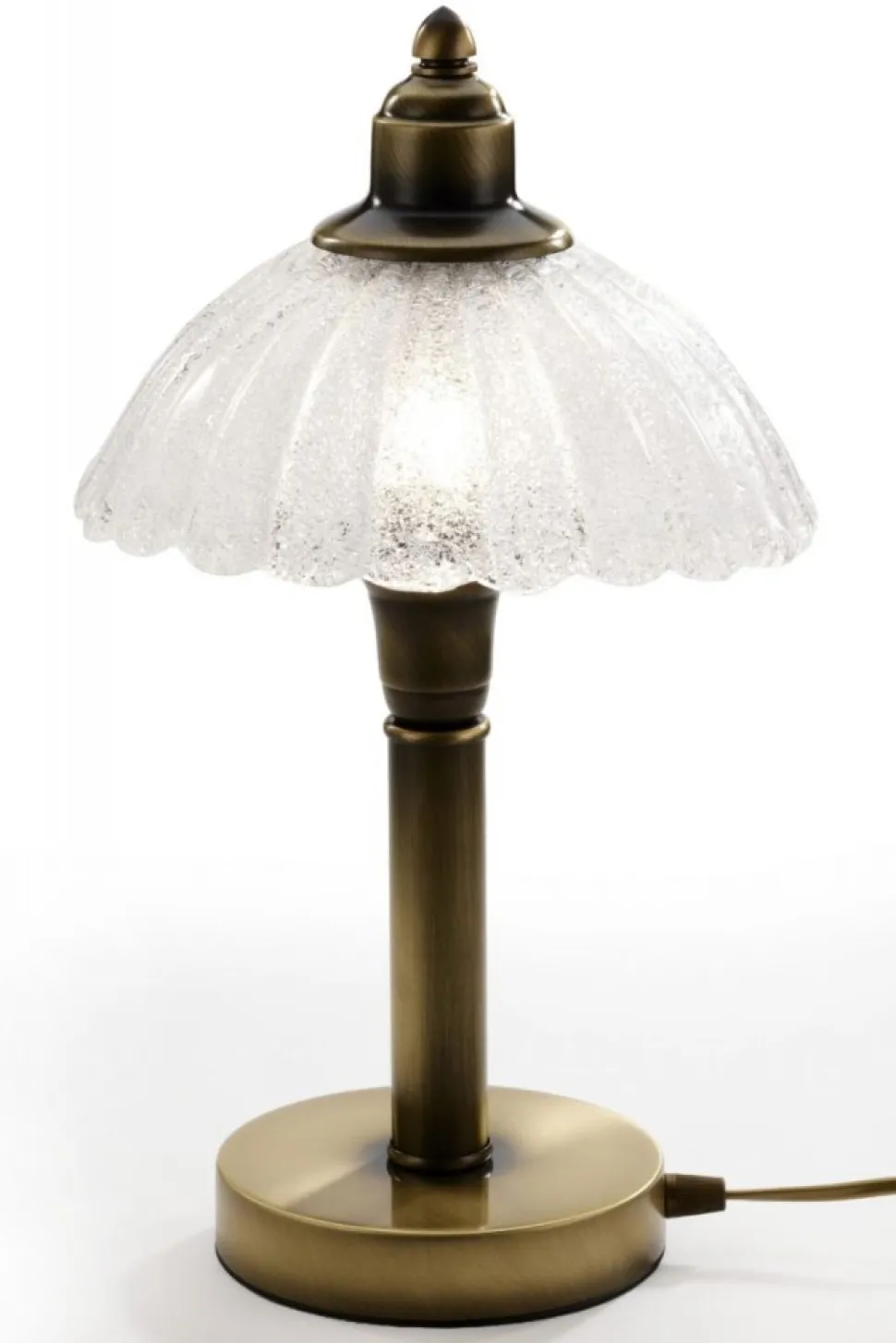 Lampa stołowa CARMEN mosiądz patynowany 1xE27
