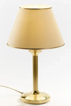 Lampa stołowa CLASSIC mosiądz satynowany 1xE27