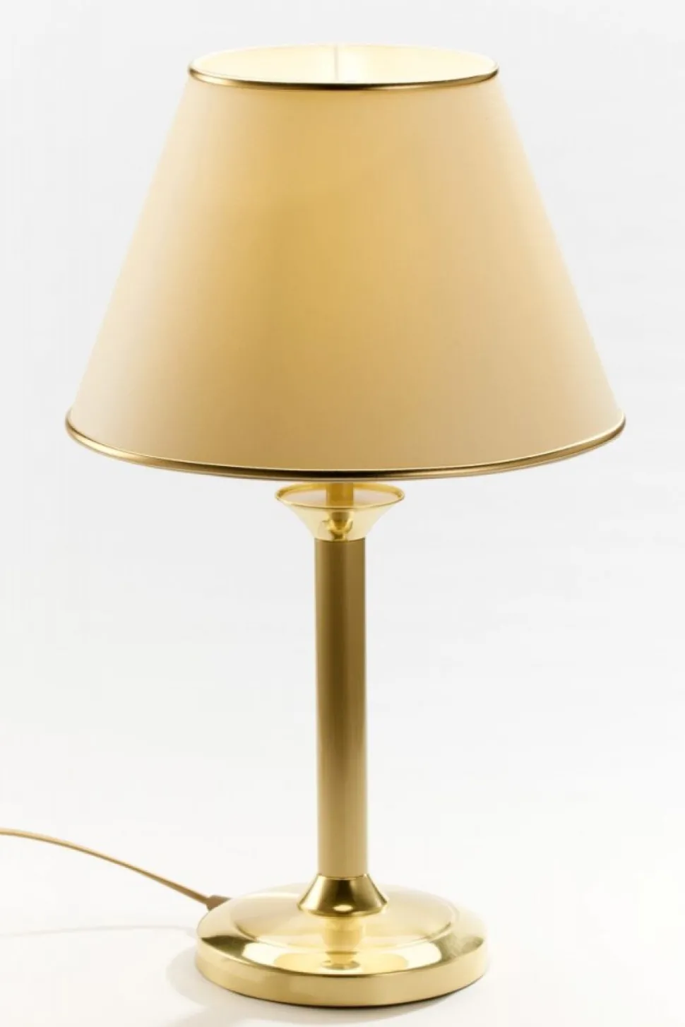 Lampa stołowa CLASSIC mosiądz satynowany 1xE27