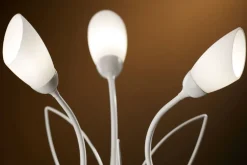 Lampa stołowa GLORIOSA szara 3xG9