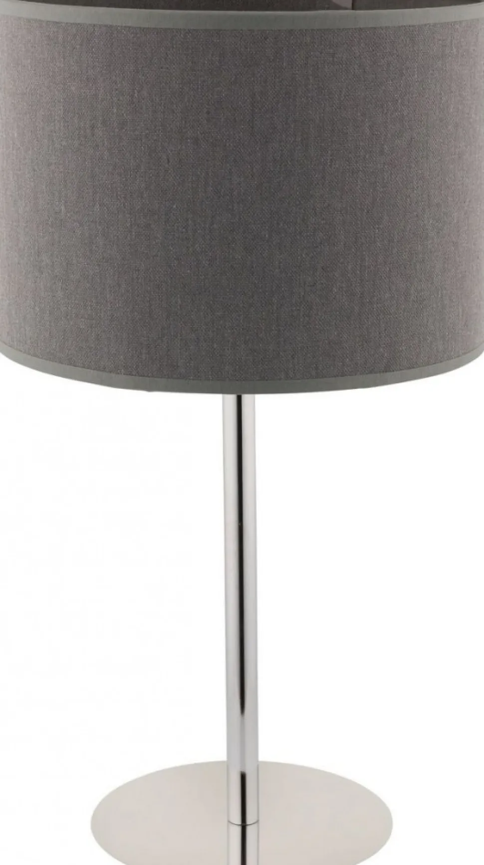 Lampa stołowa HOTEL szara 1xE27