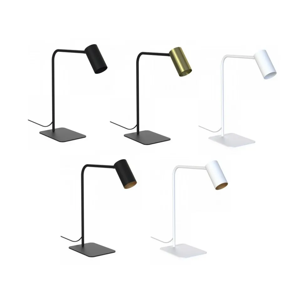Lampa stołowa MONO złota/czarna GU10
