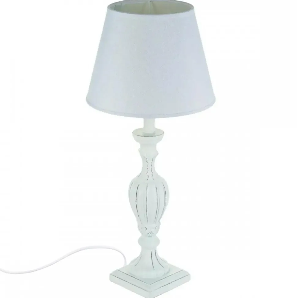 Lampa stołowa Renzo Biała 54,5 cm