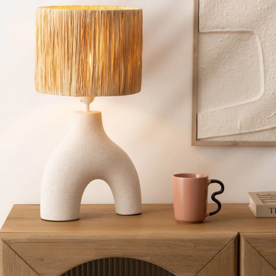 Lampa stołowa Sania 47 cm ceramiczna