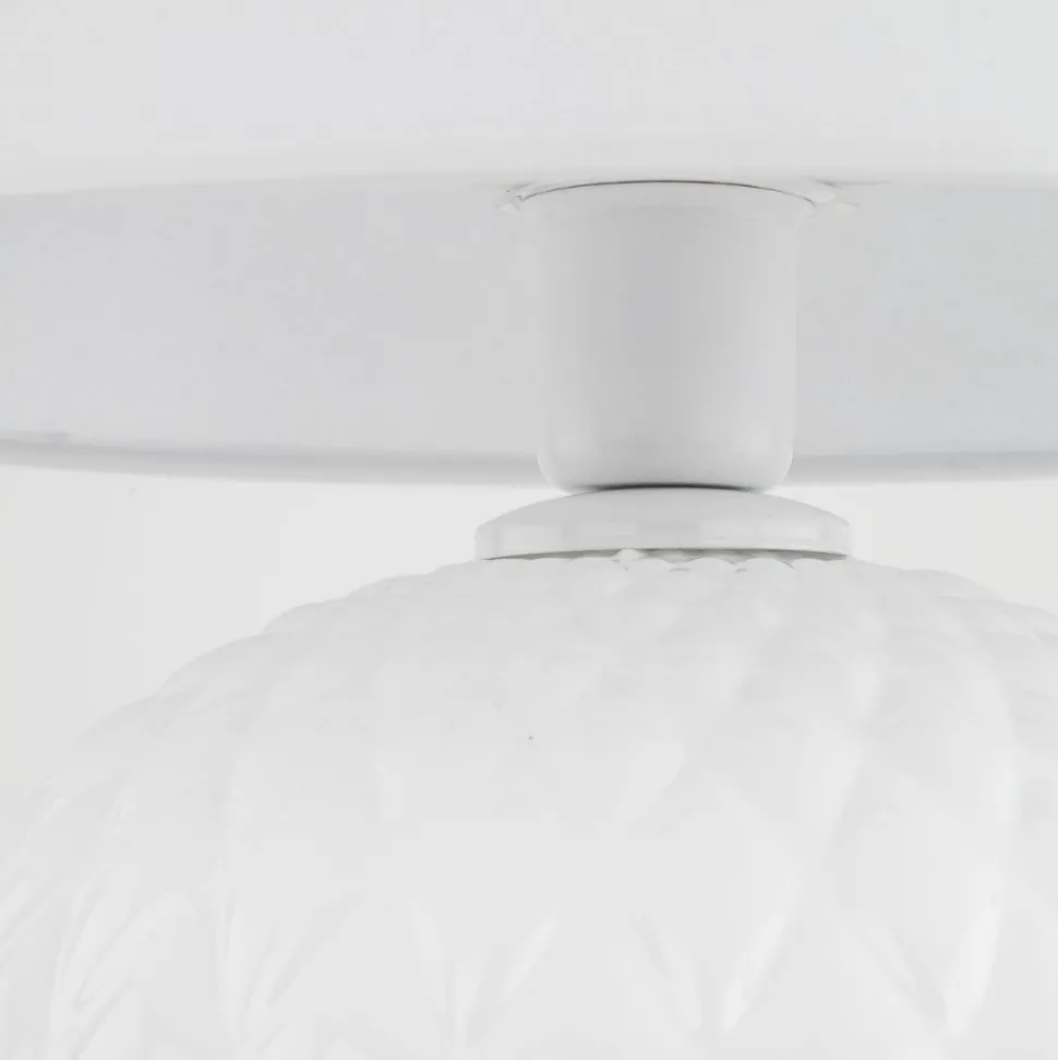 Lampa stołowa SANTANA biała 1xE27