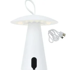 Lampa stołowa USB LED biała 17 cm