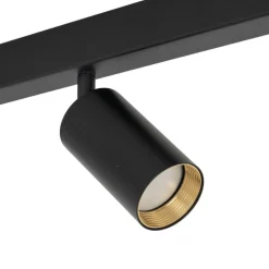 Lampa sufitowa AMIS czarna 3xGU10