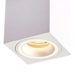 Lampa Sufitowa BIMA RING Biały 1xGU10 8cm