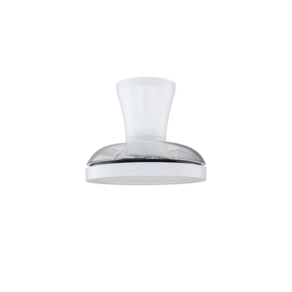 Lampa sufitowa BREEZE biała 1xLED z wiatrakiem i pilotem
