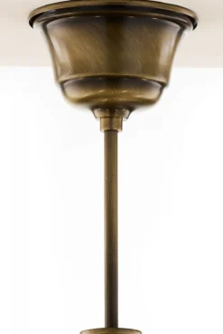 Lampa sufitowa CARMEN mosiądz patynowany 6xE27