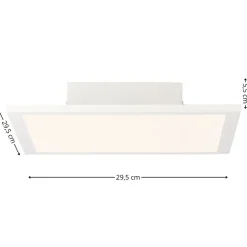 Lampa sufitowa CHARLA biała 1xLED 18W