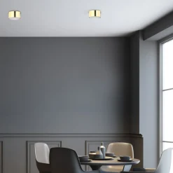 Lampa Sufitowa DALLAS Złoty 1xGX53