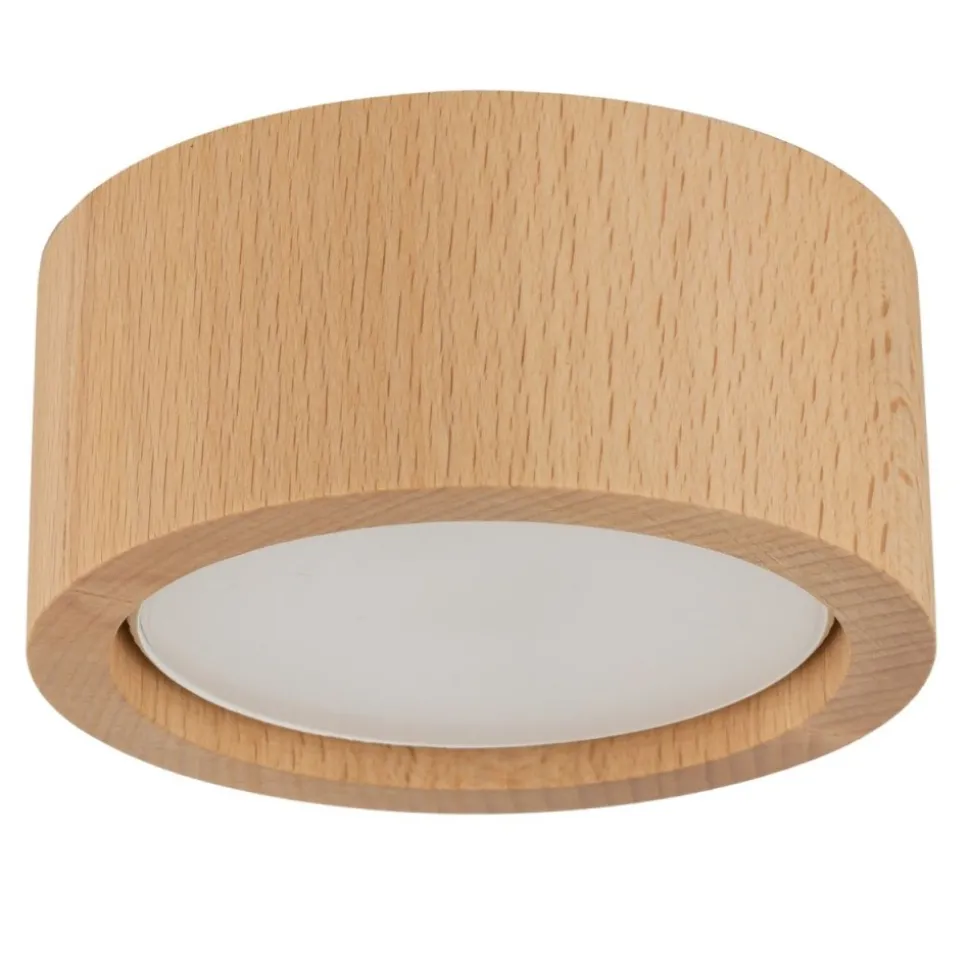Lampa sufitowa EVE WOOD buk 1xGX53