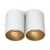 Lampa Sufitowa EYE TONE Biały Złoty 2xGU10 IP20
