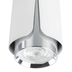 Lampa Sufitowa FLOWER Biały Srebrny 1xGU10