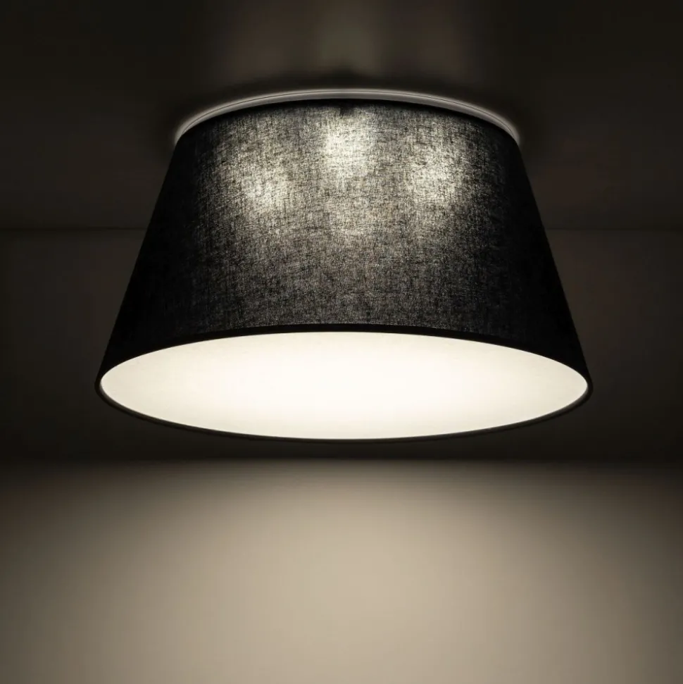 Lampa sufitowa FORMO czarna 4xE27 50 cm