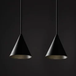 Lampa sufitowa FOURTY czarna 5xGU10