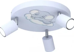 Lampa Sufitowa FUN Niebieski 3xGU10 Słoń