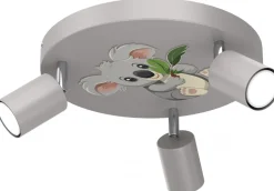 Lampa Sufitowa FUN Szary 3xGU10 Koala