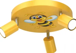 Lampa Sufitowa FUN Żółty 3xGU10 Pszczoła