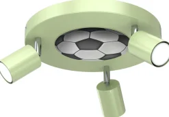 Lampa Sufitowa FUN Zielony 3xGU10 Piłka