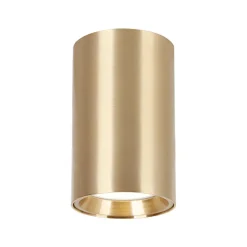 Lampa Sufitowa GENESIS Tuba Złoty 1xGU10 6,3x10cm