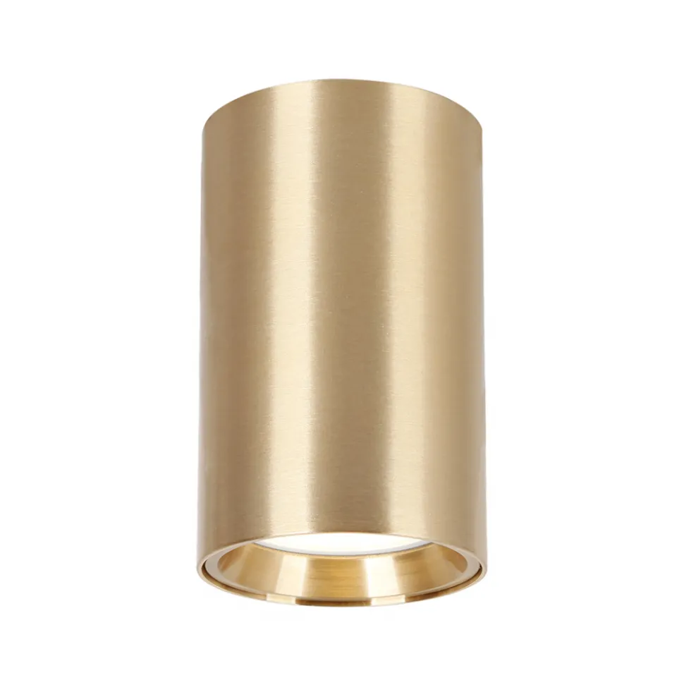 Lampa Sufitowa GENESIS Tuba Złoty 1xGU10 6,3x10cm