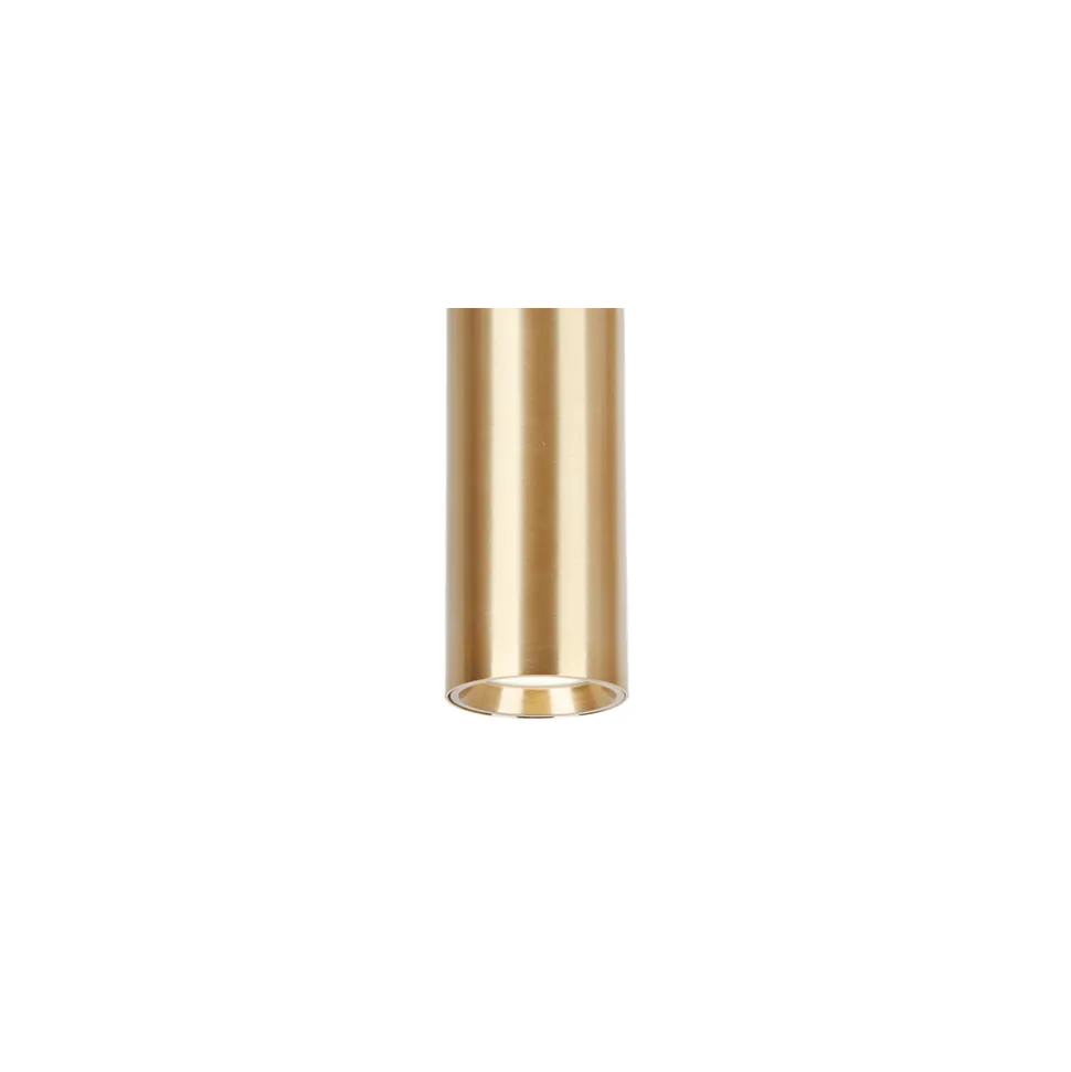 Lampa Sufitowa GENESIS Tuba Złoty 1xGU10 6,3x40cm