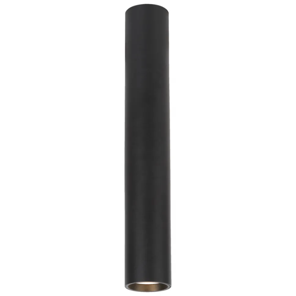 Lampa Sufitowa GENESIS Tuba Czarny 1xGU10 6,3x40cm