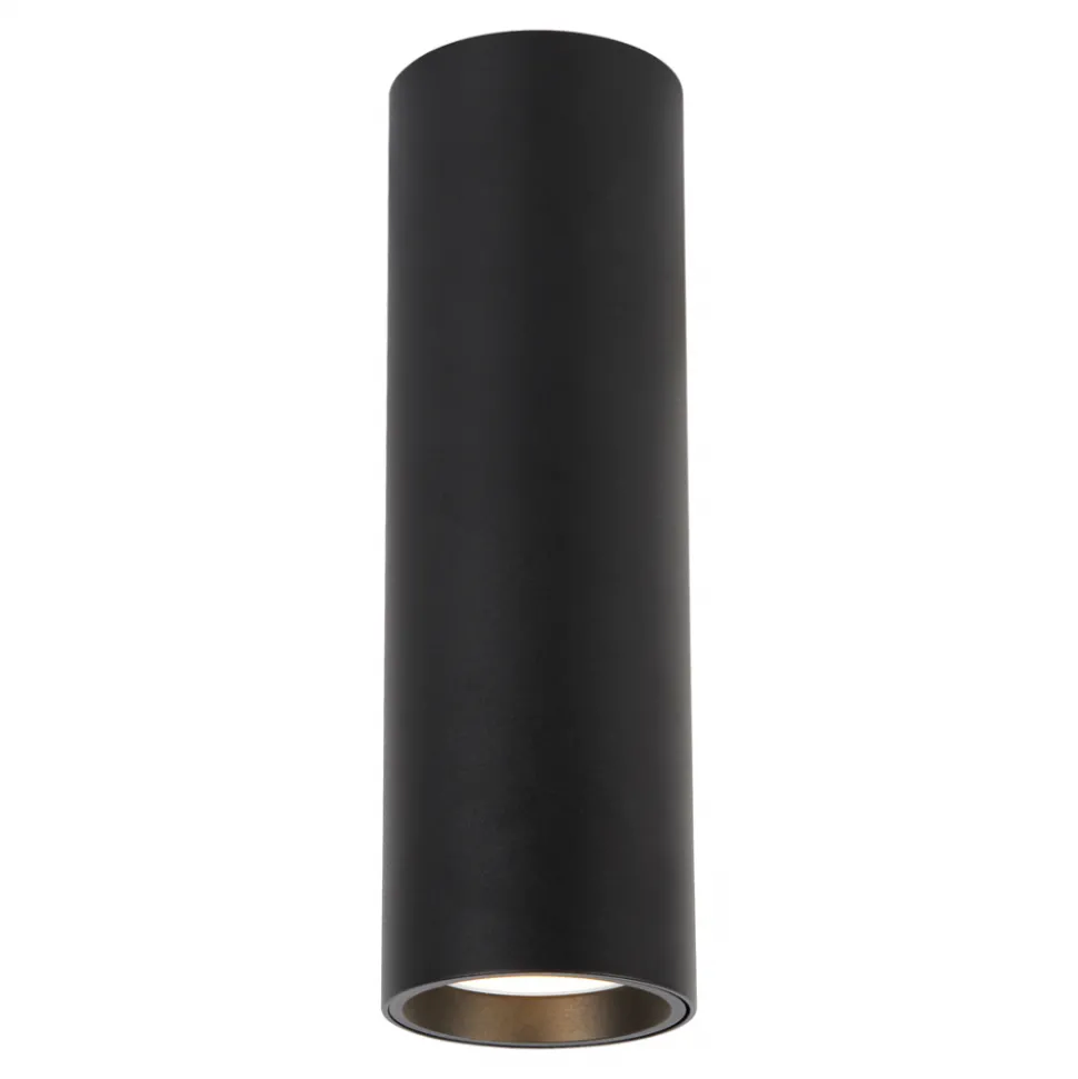 Lampa Sufitowa GENESIS Tuba Czarny 1xGU10 6,3x20cm