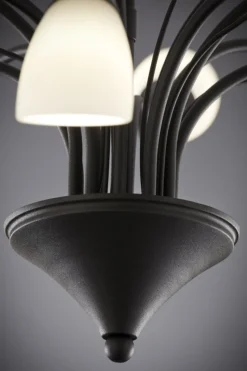 Lampa sufitowa GLORIOSA czarny mat 10xG9