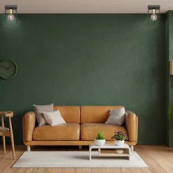 Lampa Sufitowa HOMEN Czarny Złoty 1xE27