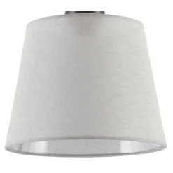 Lampa Sufitowa KAMELIA Brązowy Szary Abażur 1xE27 38 cm