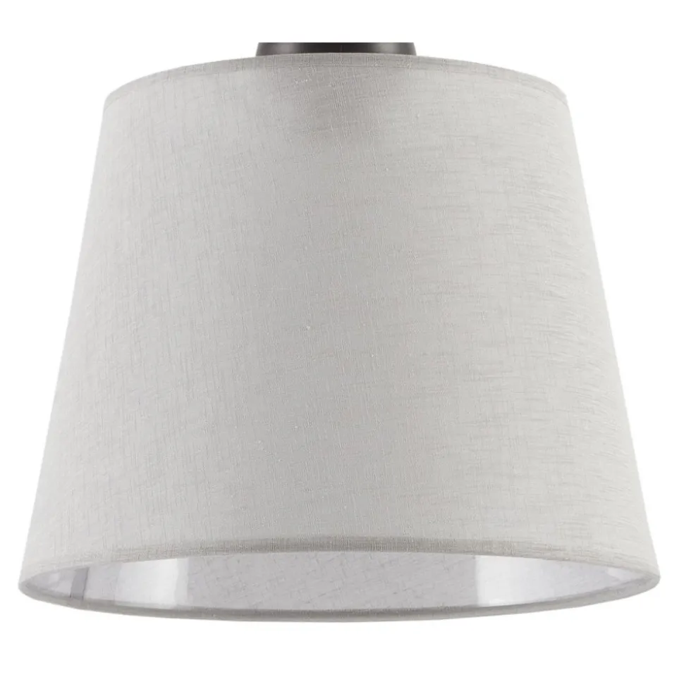 Lampa Sufitowa KAMELIA Brązowy Szary Abażur 1xE27 38 cm